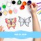 27 Sets DIY Window Paint Art Suncatchers Craft Kits - Butterfly